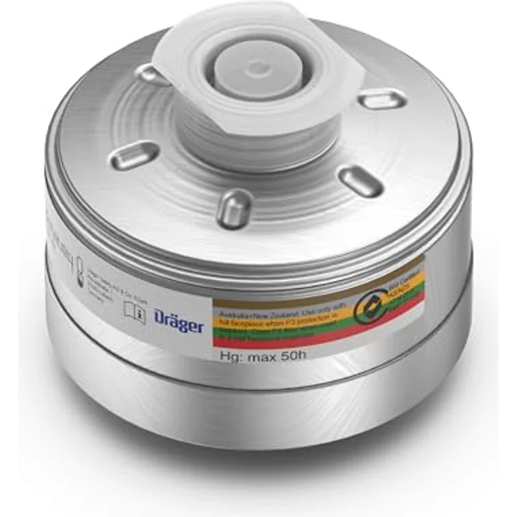 Dräger X-plore Rd40 Kombi-Filter A2B2E2K2Hg P3 für Gase, Dämpfe, Partikel , 1 STK. , Filter für Vollmasken X-plore 6300 – Bild 2