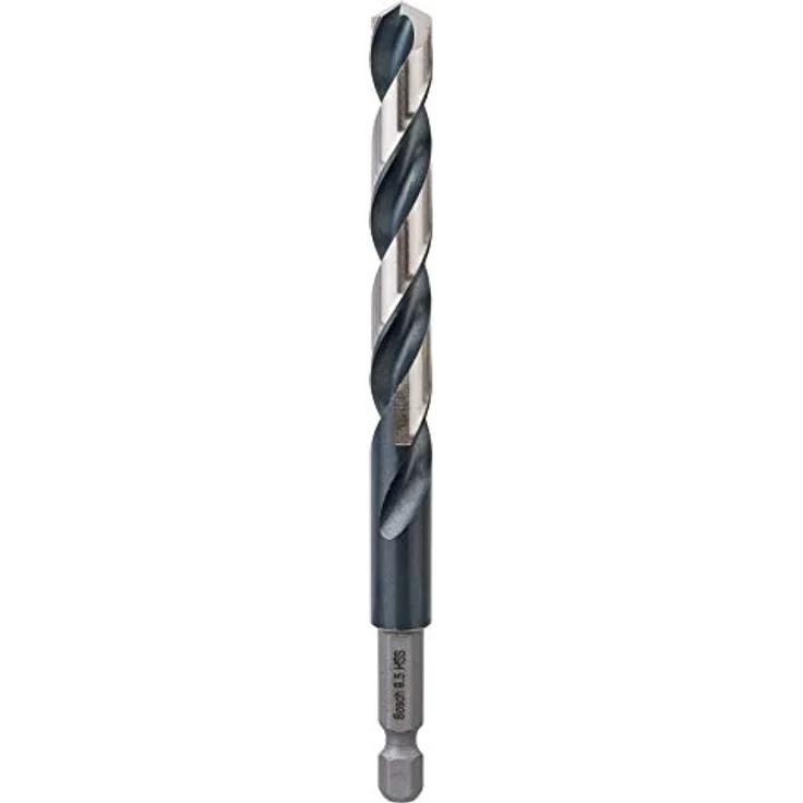 Bosch Accessories Metall-Spiralbohrer 9,50 mm HSS mit Oxidbeschichtung, Gesamtlänge 125 mm, robust, für Schlagbohrer, 1 St. – Bild 2