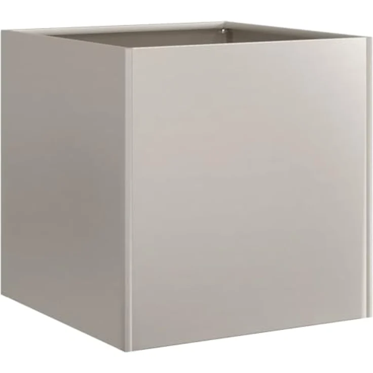 vidaXL Pflanzkübel Rostig 40x40x40 cm Wetterfester Stahl, Garten-Garten-Pflanzkübel, Outdoor-Pflanzgefäß, Hochbeet, Braun – Bild 4