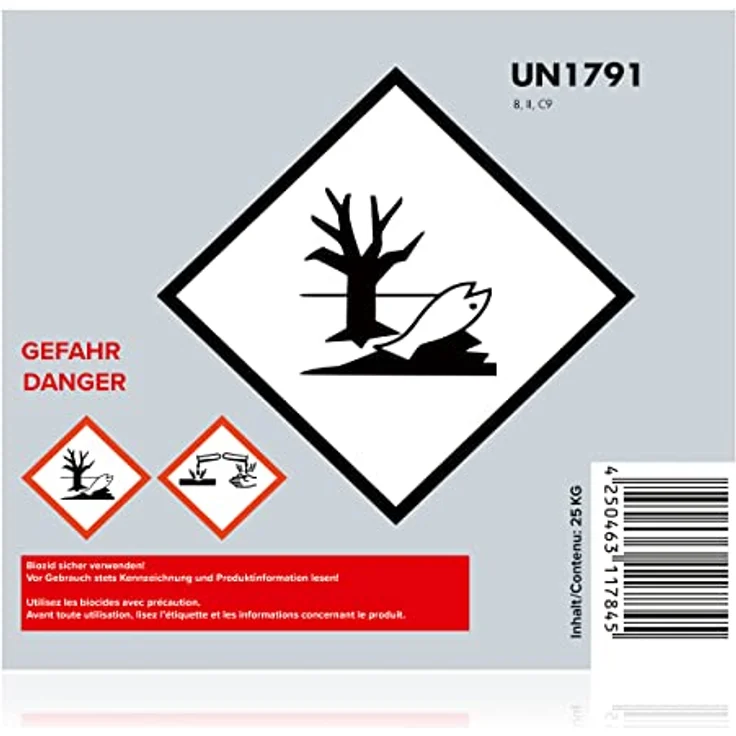Höfer Chemie 3 x 25 kg BAYZID Chlor 13% flüssig für Pools – Bild 7