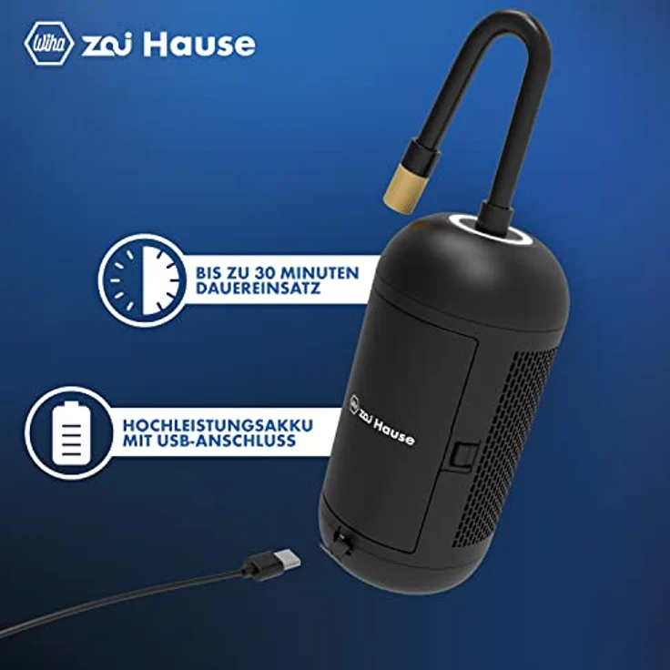 Wiha zai Hause Akku-Luftpumpe 6tlg | 45255 – Bild 5