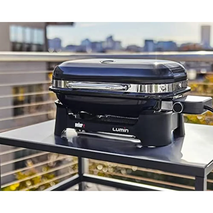 Weber Lumin 1000 Compact black Elektrogrill mit GRUP_BARBACOAS WEBER® Q™ & E-power – Bild 3