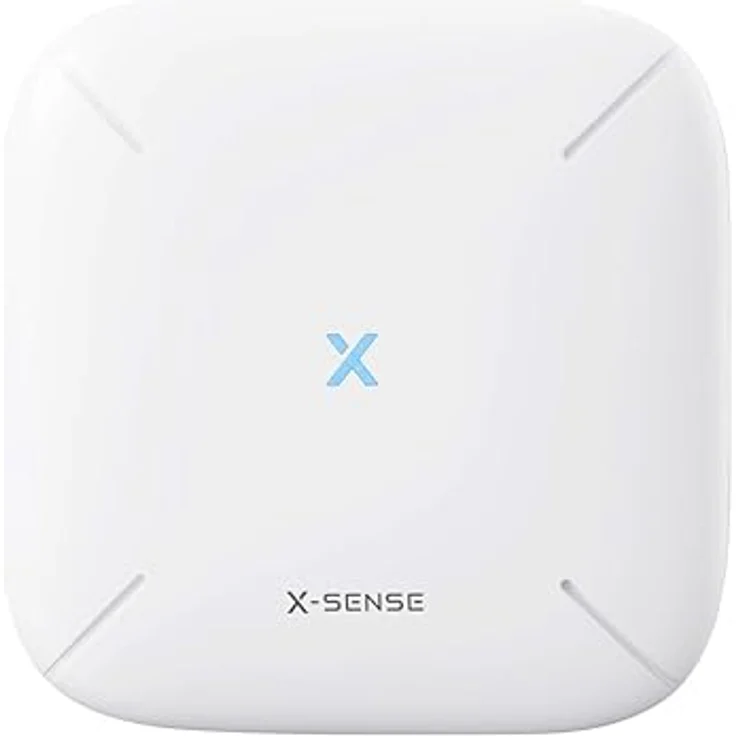 X-SENSE FS61 Smart Rauchmelder Komplett-Set, Basis + 6 Rauchmelder, weiß, 2,4-GHz-WLAN, Decken- und Wandmontage – Bild 4