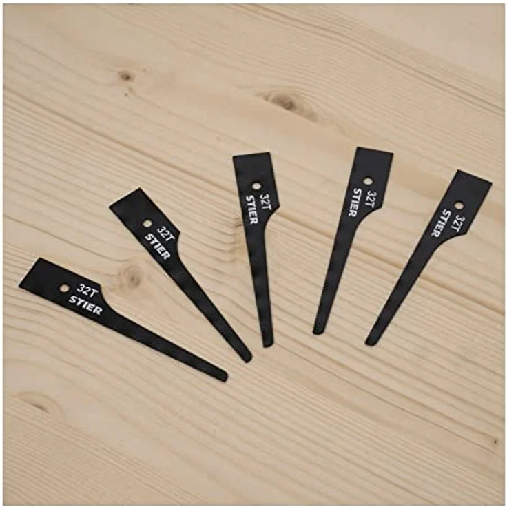 STIER Stichsägeblatt für STS-100 32 Zähne 5 Stk – Bild 2