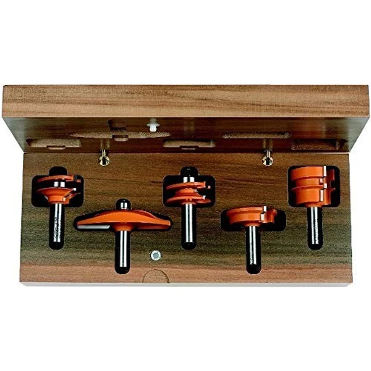 CMT ORANGE TOOLS 900.509.11, Komplettes Küchen-Fräkersatz Set S=12, Profil A, für Türen und Schubladen – Bild 4