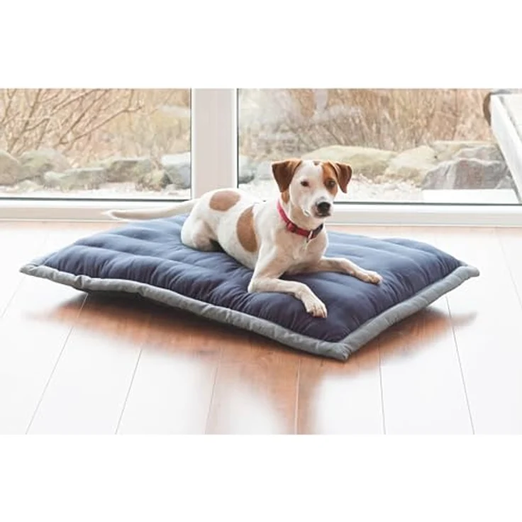 Aumüller Liegekissen Canvas für Hunde Dunkelblau/Grau - 120 cm – Bild 2