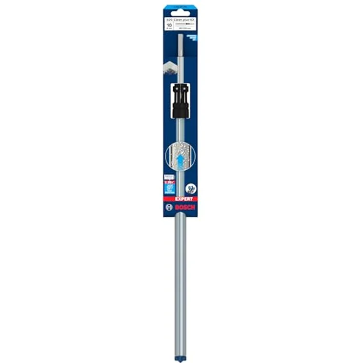 Bosch 1x EXPERT SDS Clean plus-8X Hammerbohrer für chemische Verankerungen (Ø 18,00 mm, Staubreduzierung, Professional Zubehör Bohrhammer) – Bild 2