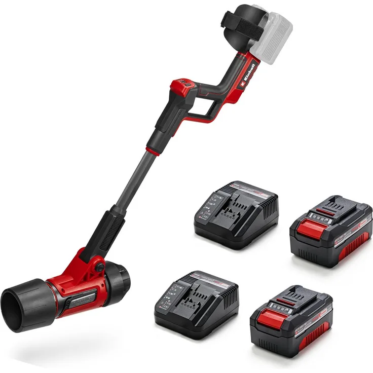 Einhell Akku-Laubbläser PROFESSIONAL GP-LB 36/270 Li E, 36V kabellos mit 2x 4,0 Ah Akku, Blasaufsatz und dualem Betriebsmodus