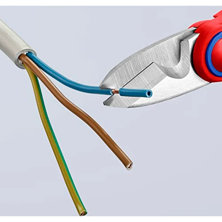 Knipex Elektrikerschere mit Mehrkomponenten-Hüllen, glasfaserverstärkt 160 mm 95 05 10 SB - Preisvergleich – Bild 3