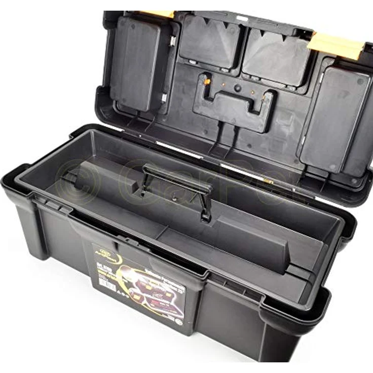 Werkzeugkoffer leer Werkzeugkasten Werkzeug Angel Box Kiste groß XXL Kunststoff – Bild 2