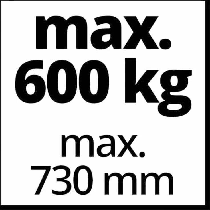 Einhell Schwenkarm 600kg GT-SA 1200 – Bild 2