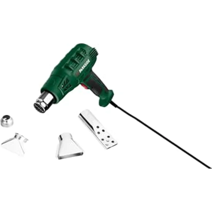 Crivit Parkside Heißluftgebläse PHLG 2000 G5, 2000 W, mit ergonomischem Softgriff, robustes Gehäuse in Schwarz – Bild 4