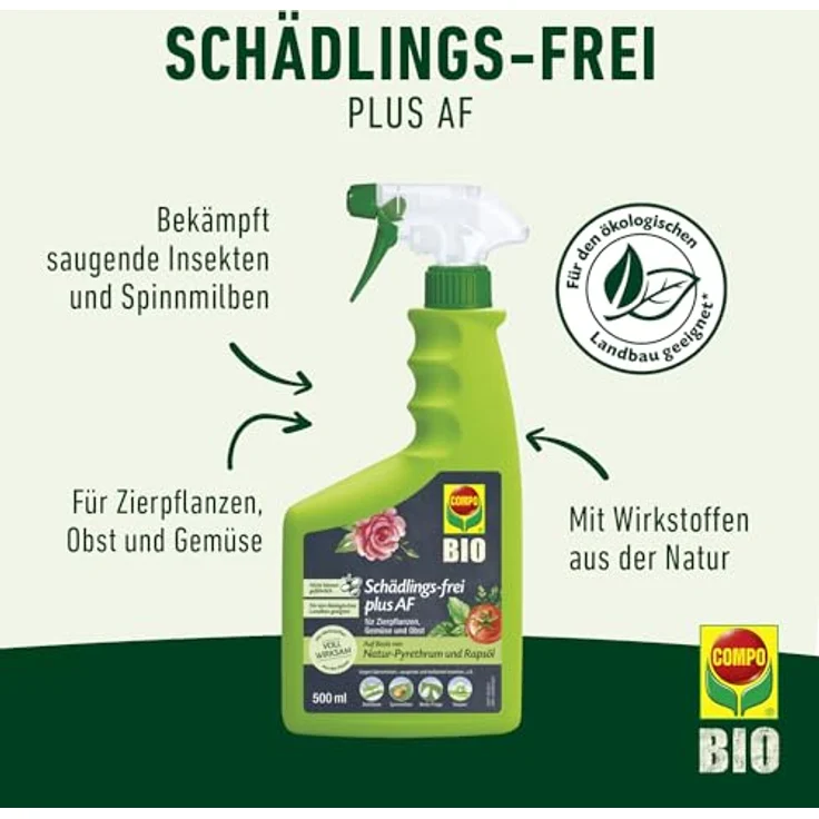COMPO Schädlings-frei plus AF 500 ml – Bild 2