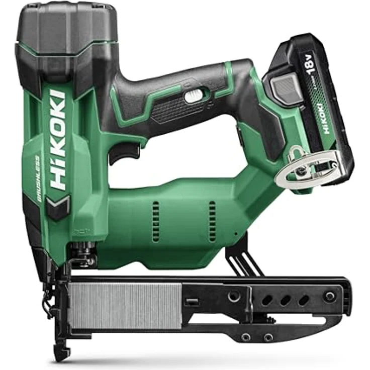HiKOKI N1804DA N1804DAWXZ Akku-Nagler, 18V Li-ion Klammergerät mit bürstenlosem Motor und werkzeugloser Eintreib-Tiefeneinstellung – Bild 9
