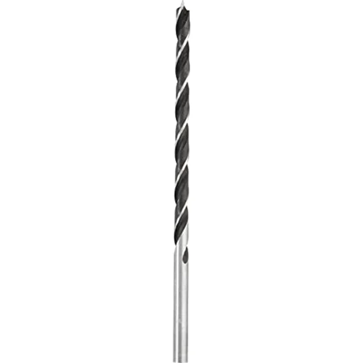 kwb Holz-Spiralbohrer 14 mm, extra lang 400 mm mit Zentrierspitze und Vorschneidern, schwarz – Bild 1