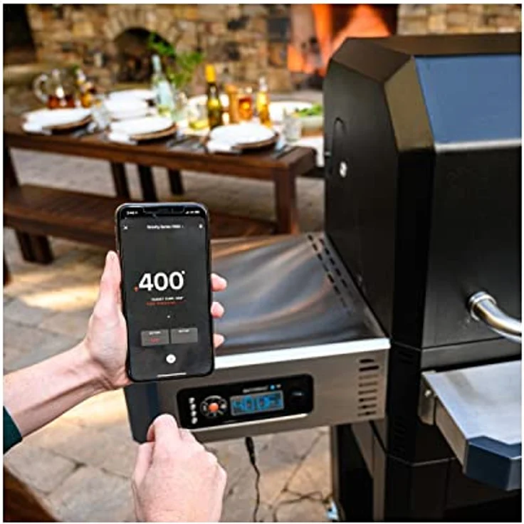 Masterbuilt Holzkohlegrill + Smoker Gravity FED 800 Grill, schwarz – Bild 5