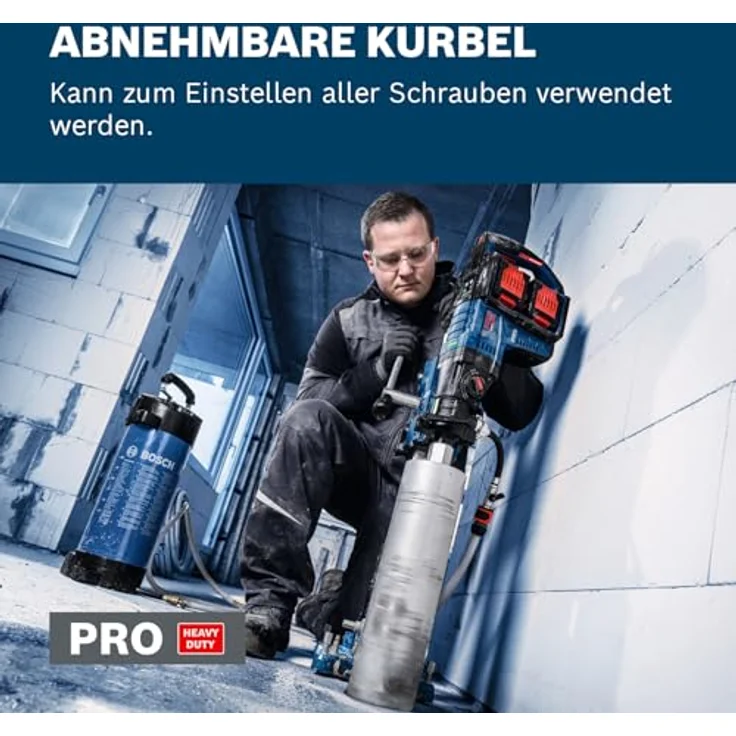 Bosch Professional GCR 180, Diamantbohrständer mit Aluminium-Säule, 45° Drehgelenk und 60-mm Schnellspannfutter – Bild 4