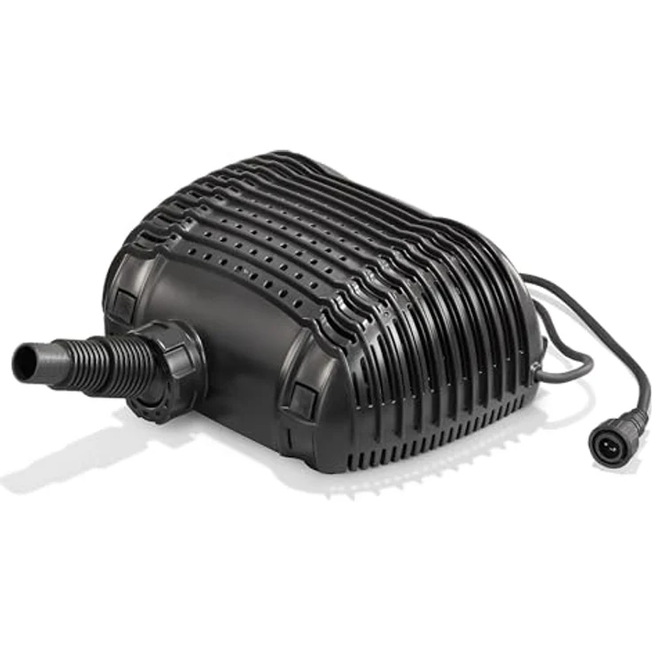 Esotec Solar Einzelpumpe Waterfall 2900 3400, 12-18V/DC, universell einsetzbare Bachlaufpumpe mit 3400l/h Förderleistung, IP68, Schlauchanschluss – Bild 1