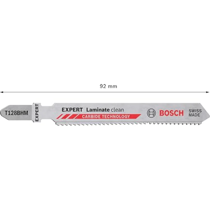 Bosch Stichsägeblatt Laminate Clean T 128 BHM Gesamtlänge 92 mm Zahnteilung 1,8 mm – Bild 3