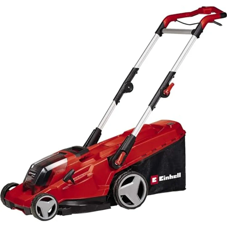 Einhell GP-CM 36/41 Li, 18V Akku-Rasenmäher mit 2x4 Ah Akkus, 41 cm Schnittbreite, bürstenloser Motor, 6-stufige Schnitthöhenverstellung – Bild 1