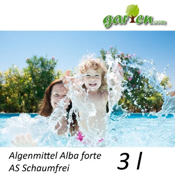 Chemoform Alba Super K, 3 l hochkonzentriertes, schaumfreies Anti-Algenmittel für Pools und Whirlpools – Bild 1