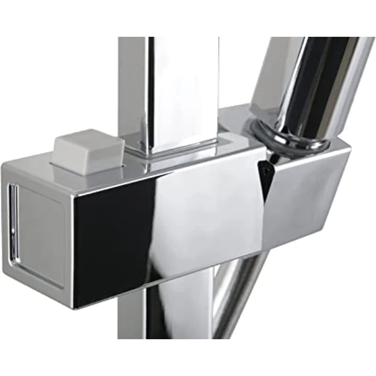 aquaSu Duschsystem Tela, Höhe 62 cm, 3 Strahlarten, Regenstrahl, Anti-Kalk-Funktion, chrom – Bild 6