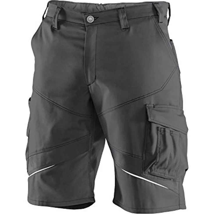 KÜBLER ACTIVIQ Arbeitsshorts anthrazit, Größe 48, Herren-Arbeitsshorts aus Mischgewebe, leichte Arbeitsshorts von KÜBLER Workwear – Bild 1