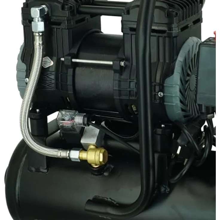 TrutzHolm Silent Flüsterkompressor 9L, ölfrei, 900 W, 57 dB(A), max. 8 bar, inkl. Zubehör – Bild 5