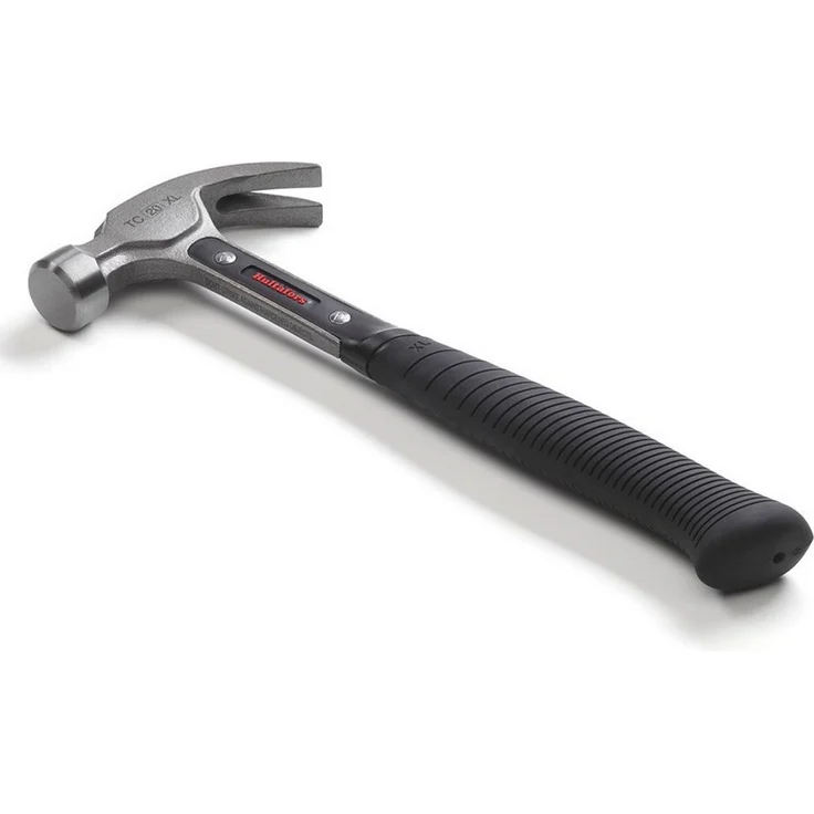 Hultafors Zimmermannshammer TC 720 - 800 g, Schwingungsdämpfender Urethan-Einsatz, kräftige Klaue, Hultafors