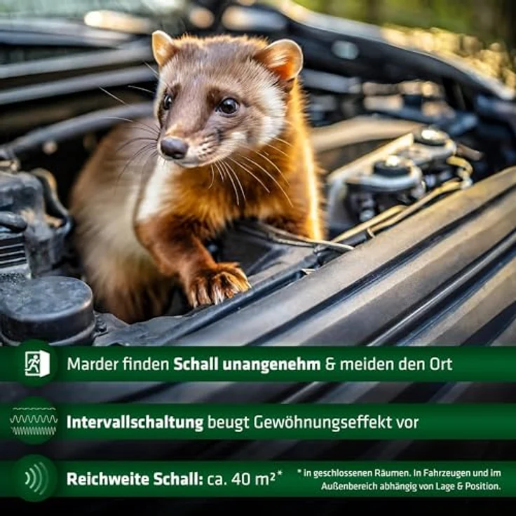 GARDIGO Marder Frei Mobil, batteriebetrieben – Bild 2