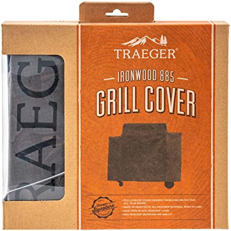 Traeger Grillabdeckung, durchgehende Länge, Ironwood 885 – Bild 4