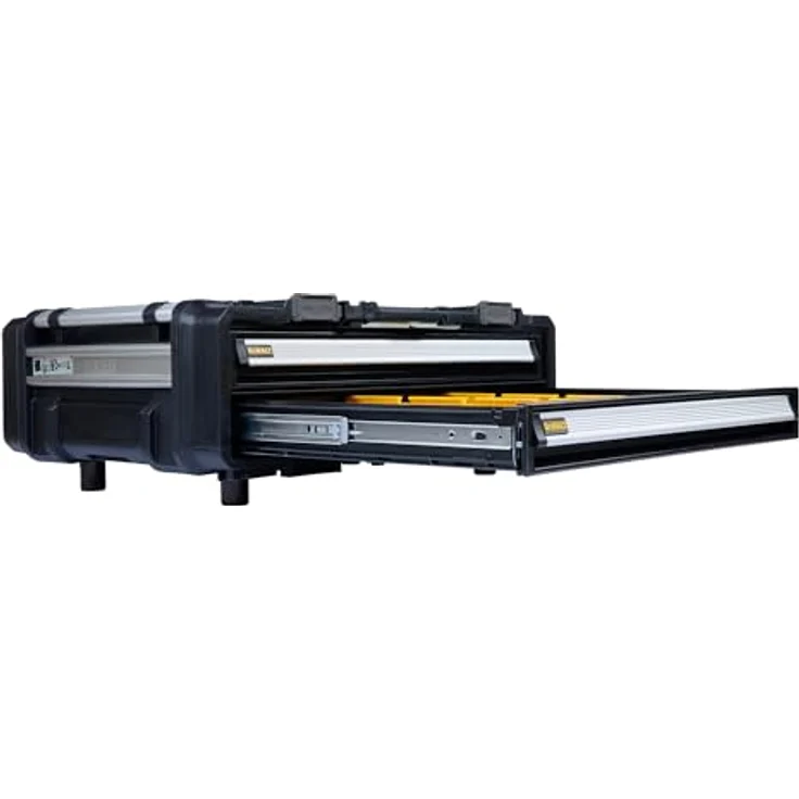 Dewalt ToughSystem dxl Modul mit zwei Schubladen, robuster Kunststoff-Korpus, kompatibel mit ToughSystem 1.0 und 2.0 – Bild 25