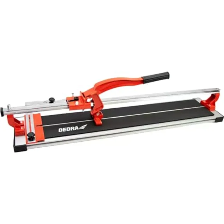 Dedra DEDRA 1153, manuelle Fliesenschneidmaschine mit 1000 mm Schnittlänge, Kugellager, rutschfester Arbeitsplatte und Aluminium-Chassis