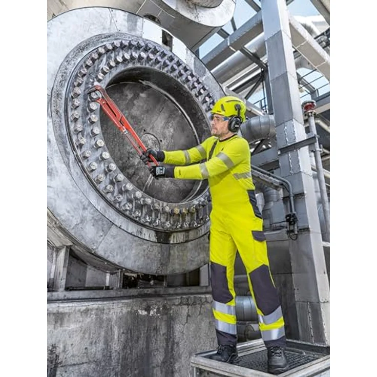 Uvex Sports uvex suXXeed Multifunktions-Arbeitsjacke, Longsleeve, hochsichtbar, schwer entflammbar, gelb, L – Bild 6