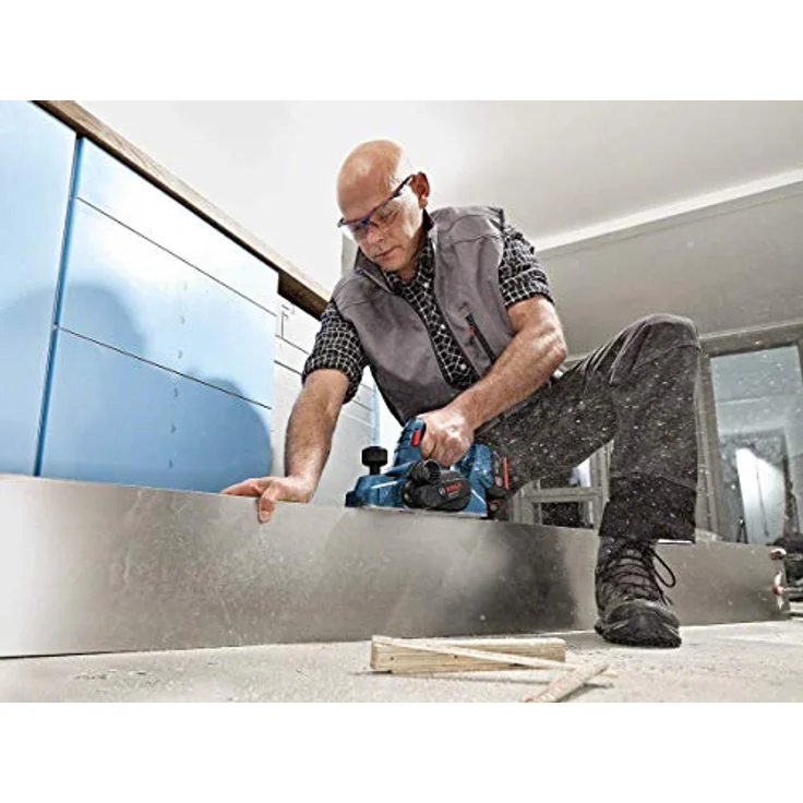 Bosch Professional 82mm Akku Hobel GHO 18V-Li ohne Akku ohne Ladegerät – Bild 4