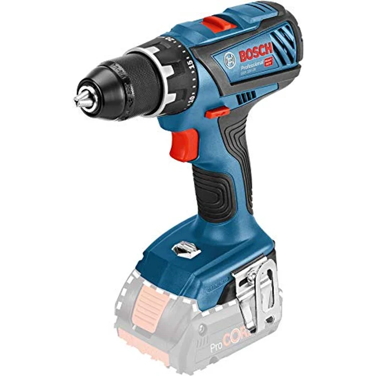 Bosch Professional Akku-Bohrschrauber GSR 18V-28, 2 x Akkus GBA 18V, Ladegerät AL 1820 CV - 06019H4109 – Bild 4