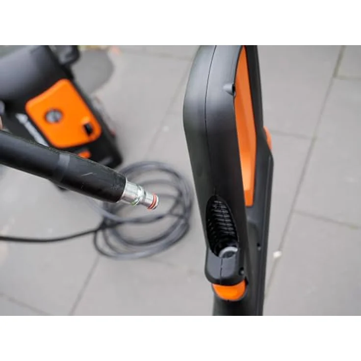 Yardforce Hochdruckreiniger EW U11B, 1.600-Watt-Motor mit 80 bar Druck, schwarz-orange – Bild 6