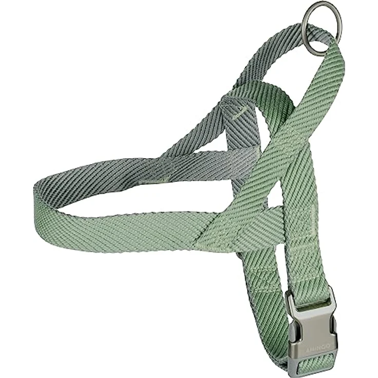 Norwegisches Geschirr, Elly, Grün, M, 52 – 65 cm, 25 mm – Bild 2