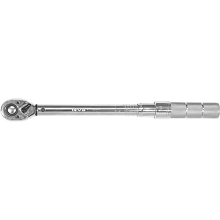 Yato YT-07500 Drehmomentschlüssel, mechanisch, 10-60 Nm, 3/8" mit rostfreier Stahlachse, 40 cm Länge