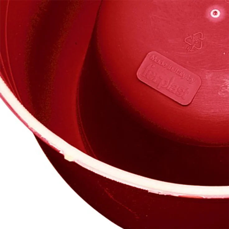 Ferplast 71110099ZP Party 10 Hundefutternapf, O 29 x H 9.6 cm, 2 L, rot – Bild 2