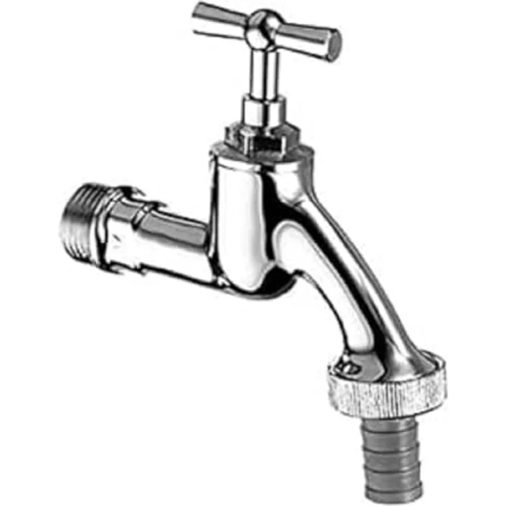 SCHELL COMFORT Auslaufventil 1/2, mit Knebelgriff mattchrom Bewässerungszubehör – Bild 2