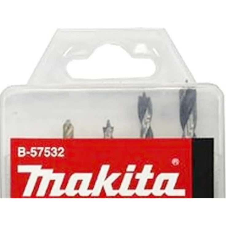 Makita Bohrerset Holz/Metall B-57532, 5tlg. SDS-PLUS HSS-TiN, Ø 3-6 mm – Bild 5