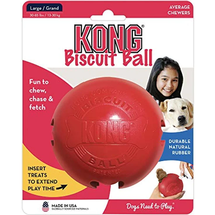 Kong Kong-Ball 15500, 10 cm rot – Bild 5