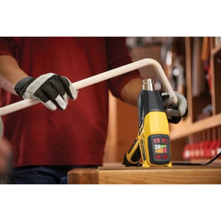 WAGNER Heißluftpistole FURNO 500 - max. 600°C, 2000 W, Luftmenge 800 l-min, ergonomischer Handgriff inkl. Zentrier- und Abstrahldüse & LED-Anzeige – Bild 3