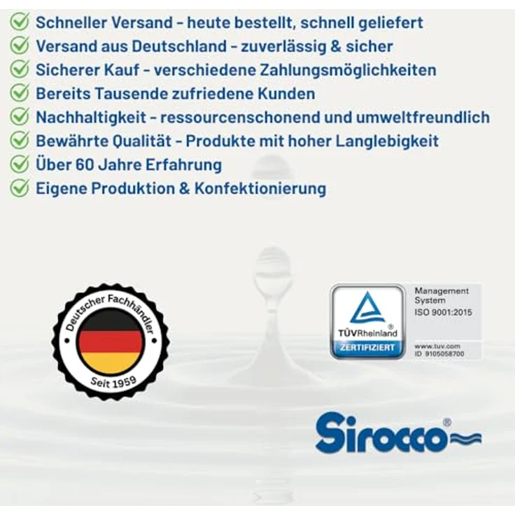 Sirocco Messing Fitting Kugelauslaufventil, 1 Zoll mit Tülle Bewässerungszubehör – Bild 5