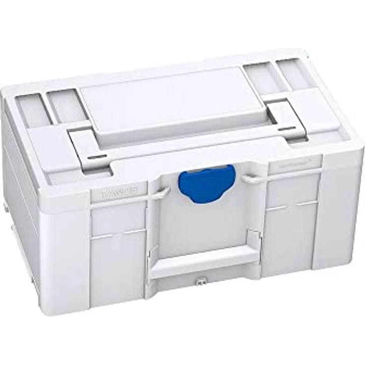Tanos Systainer³ L 237 83000009, Transportkiste aus ABS Kunststoff, 296 x 508 x 230 mm, T-Loc Verschluss, leeres Innenleben – Bild 1
