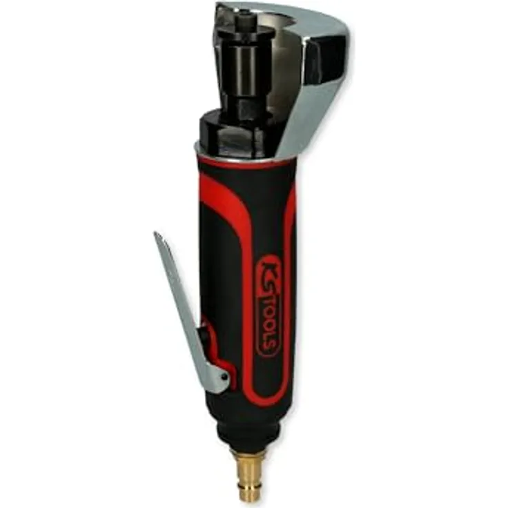 KSTOOLS Druckluft-Trennschleifer, 23.000 U/min, ergonomisches Design, stufenloser Geschwindigkeitsregler, für Trennscheiben bis Ø 75 mm, Sicherheitsabdeckung