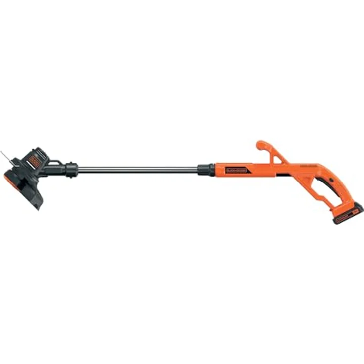Black+Decker Rasentrimmer (18V 1,5Ah, 25 cm Schnittbreite, AFS Reflex Fadenverlängerung, für kleine und mittlere Gärten, inkl. Akku und Ladegerät) ST1823 – Bild 2