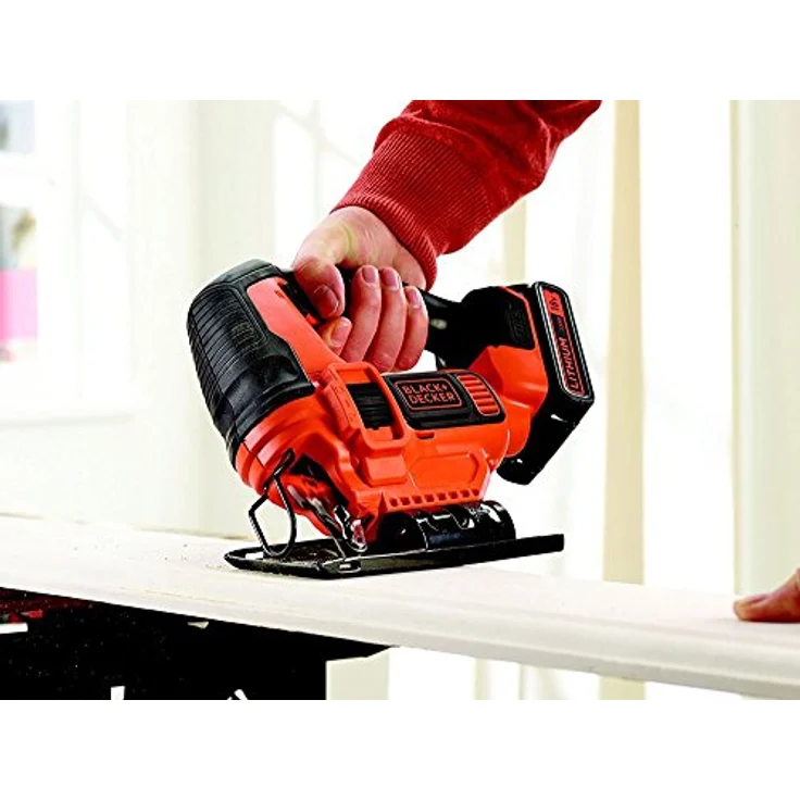 Black & Decker Li-Ion Akku Stichsäge 18V BDCJS18 Pendelhubstichsäge mit Akku und Ladegerät – Bild 3