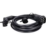 Ks Tools efuturo Ladekabel Typ 2 auf Typ 2, 3 Phasen, bis zu 22 kW, 32 A, 400 V, Mode 3, 8 Meter, TÜV geprüft mit Überhitzungsschutz